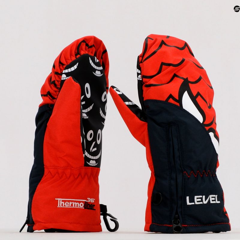 Level Lucky Mitt Kinder Snowboardhandschuhe rot 4146 7