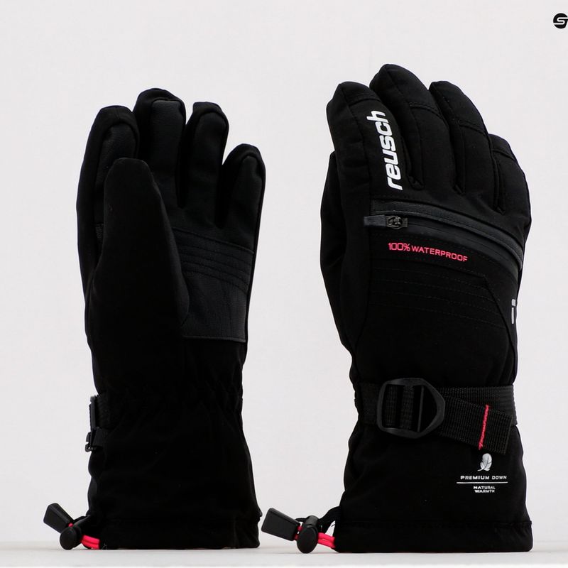 Reusch Lando R-TEX XT Kinder-Skihandschuhe schwarz 61/61/243/7720 9