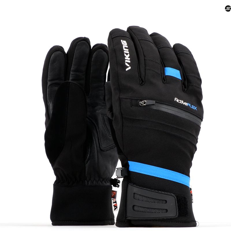 Herren-Skihandschuhe Viking Kuruk Ski blau 112161285 15 8