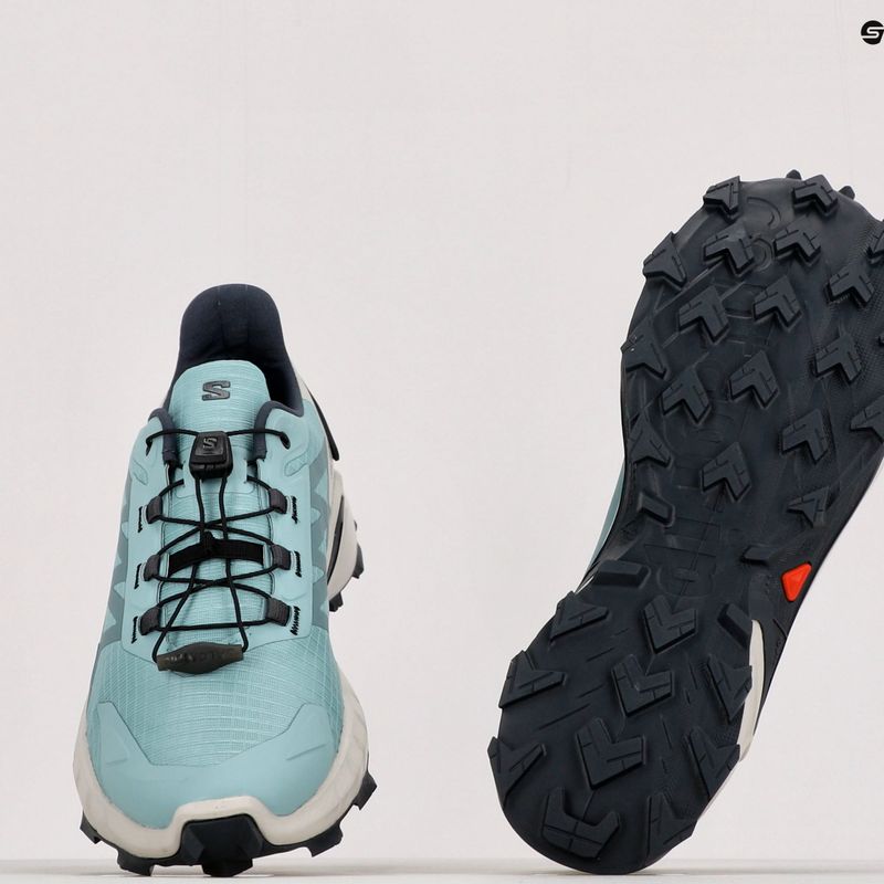 Laufschuhe Damen Salomon Supercross 4 grün L417373 13