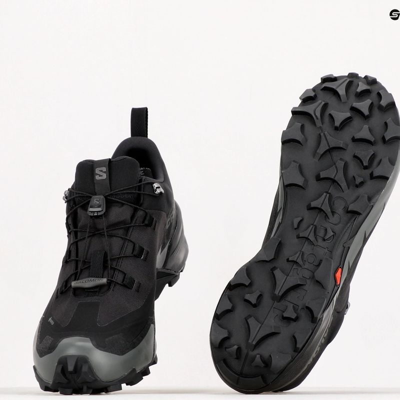 Trekkingschuhe Herren Salomon Cross Hike GTX 2 schwarz L41731 13