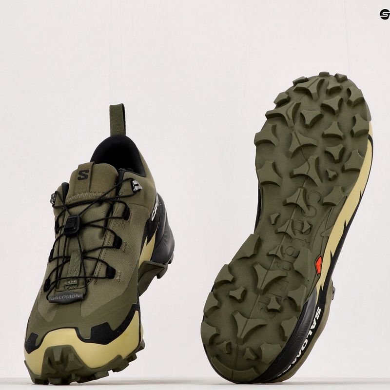 Trekkingschuhe Herren Salomon Cross Hike GTX 2 grün L41738 13
