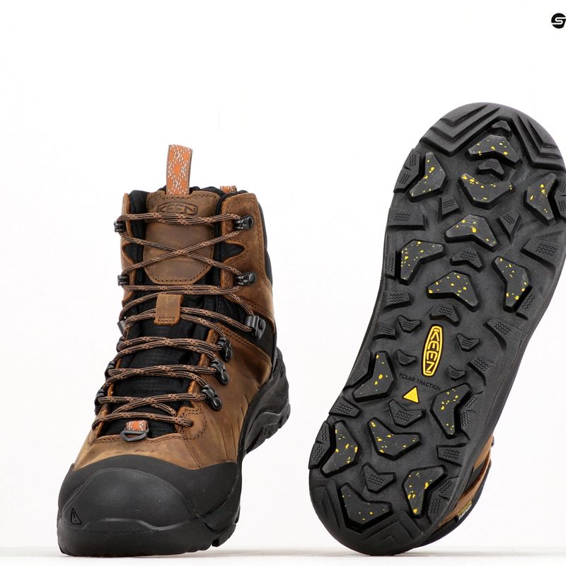 KEEN Revel IV Mid Polar braun Herren-Trekking-Stiefel 1024136 11