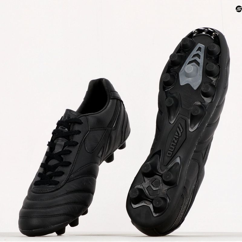 Mizuno Morelia II Elite MD Fußballschuhe schwarz P1GA221299 12