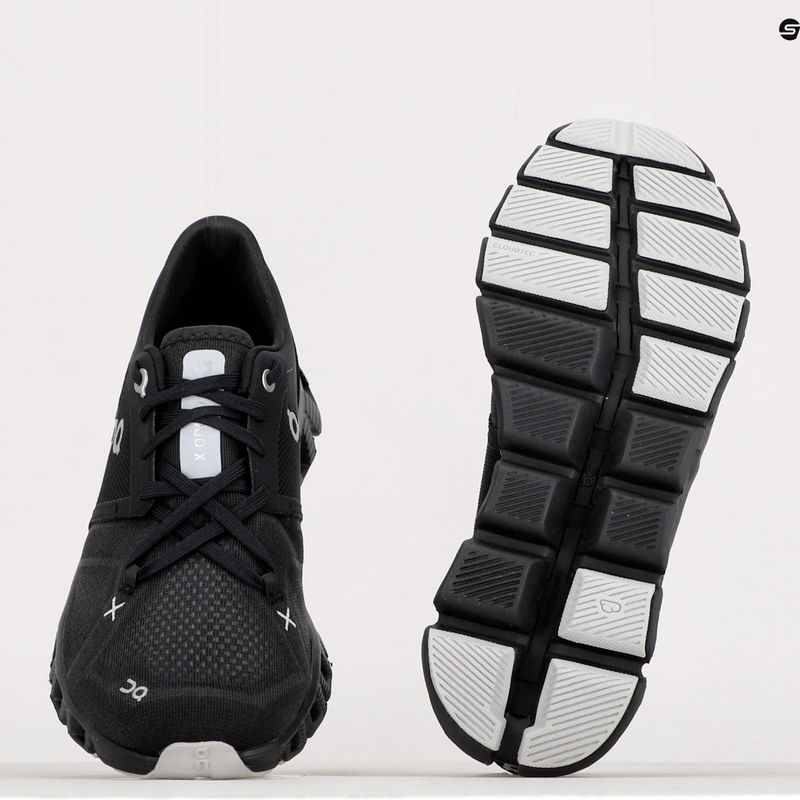 Laufschuhe Damen On Cloud X 3 schwarz 698696 11