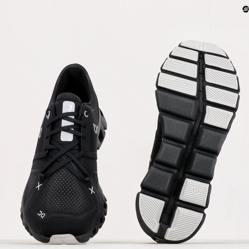 Laufschuhe Herren On Cloud X 3 schwarz 69875 12