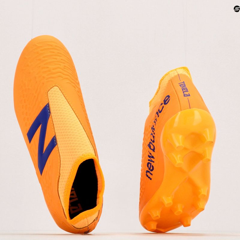 Kinder Fußballschuhe New Balance Tekela V3+ Magique FG orange JST3FD35.M.045 10