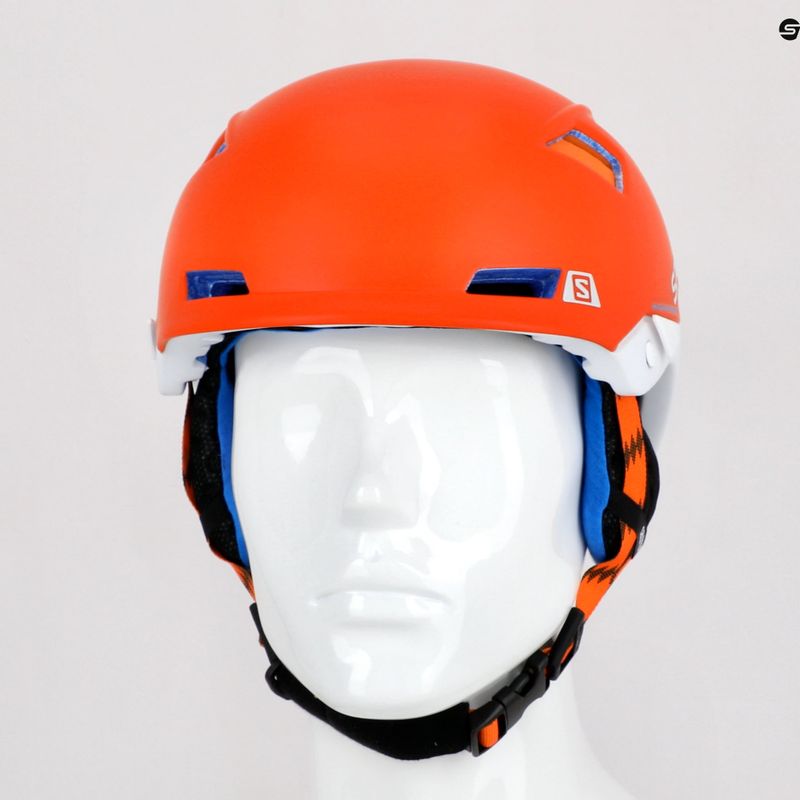 Skihelm Salomon MTN Patrol orange L37886 12