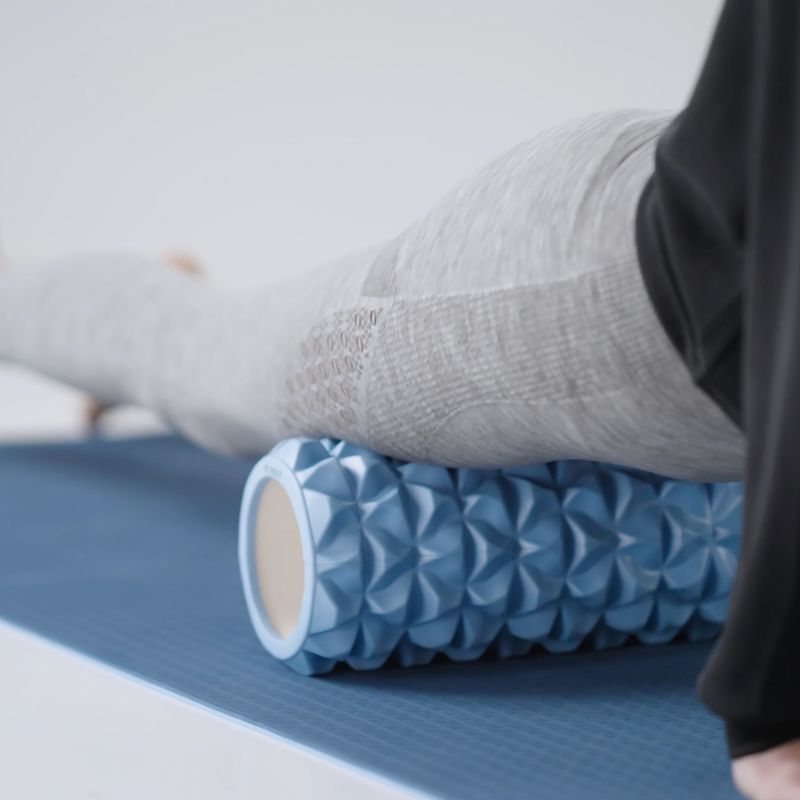TREXO EVA PVC-Massageroller blau MR-EV01N 13