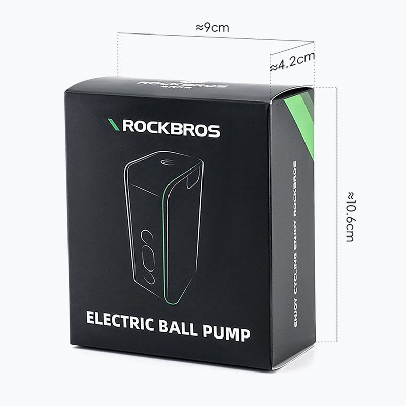 Rockbros elektrische Ballpumpe 42520006 20psi blau 5