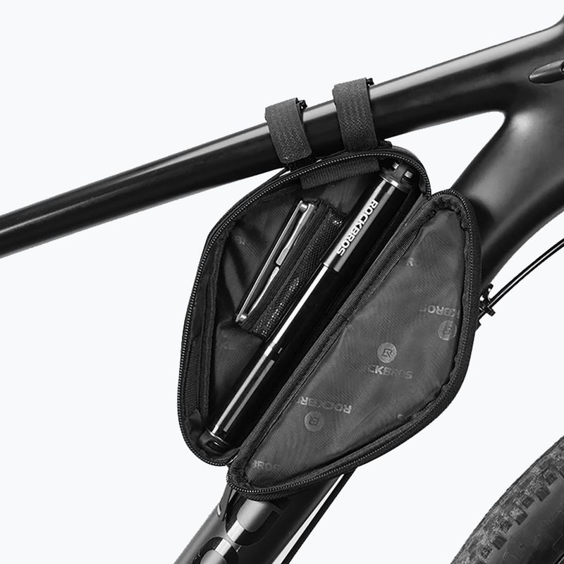 Rockbros B55-BK 0,7 l schwarz Fahrrad Rahmentasche 5