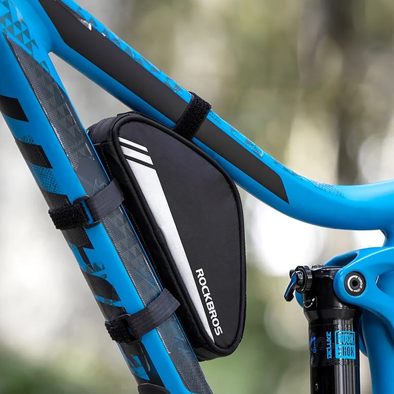 Rockbros B55-BK 0,7 l schwarz Fahrrad Rahmentasche 6