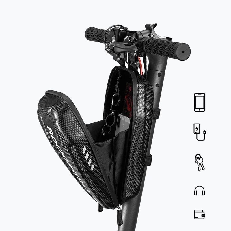 Rockbros B62-1 3 l schwarz Fahrrad Rahmentasche 3