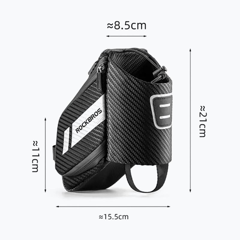 Fahrradtasche unter dem Sattel Rockbros C32 1,5 l schwarz 2