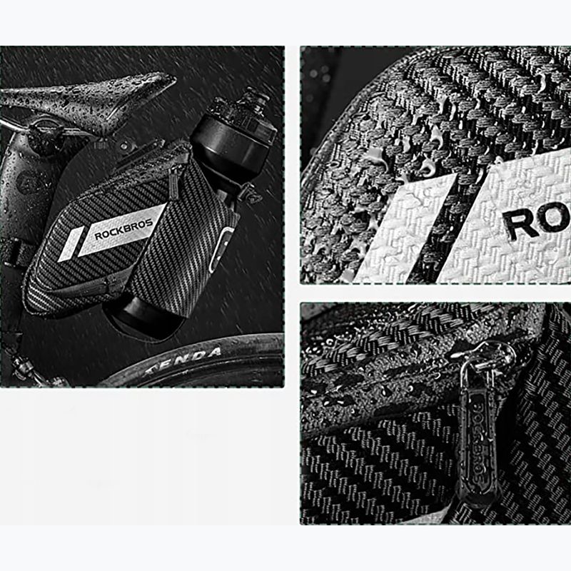 Fahrradtasche unter dem Sattel Rockbros C32 1,5 l schwarz 3