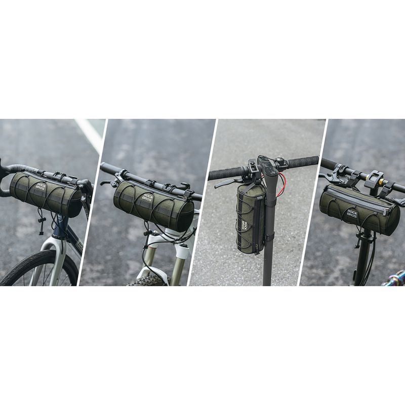 Rockbros Lenker Fahrradtasche 30110049 2 l grün 9