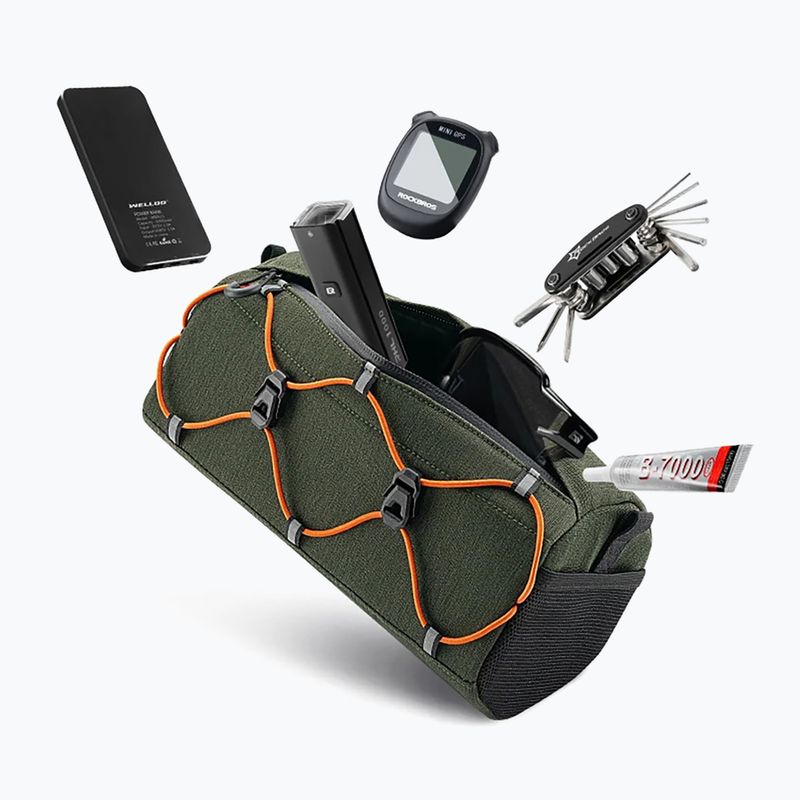 Rockbros Lenker Fahrradtasche 30110054 2,2 l grün 2