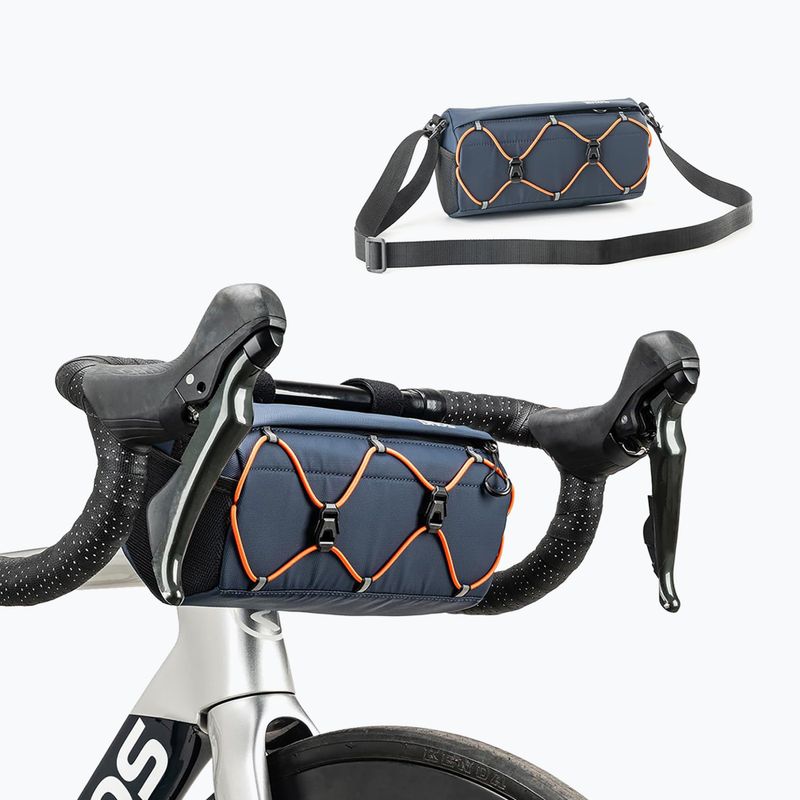 Rockbros Lenker Fahrradtasche 30110054 2,2 l blau 4