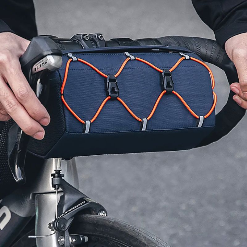Rockbros Lenker Fahrradtasche 30110054 2,2 l blau 6