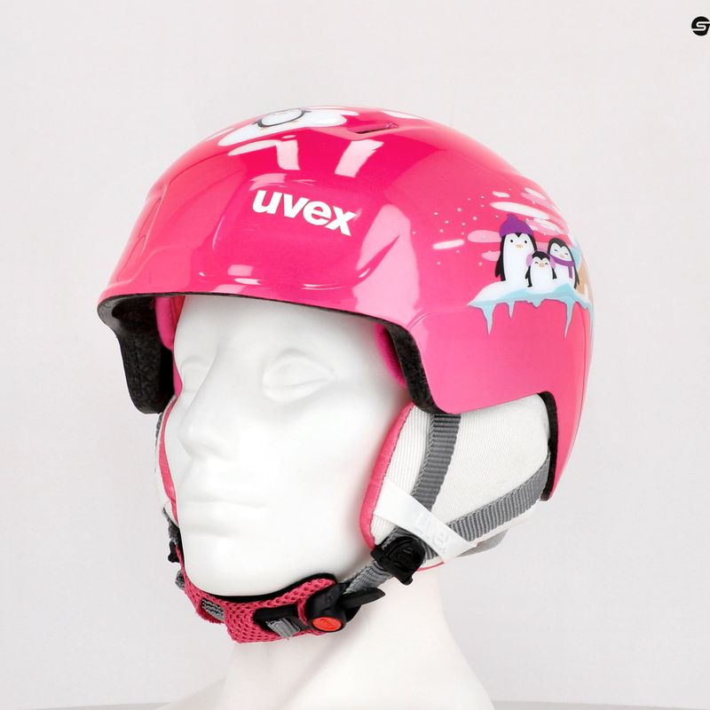 Skihelm Kinder UVEX Manic rosa 56/6/226/911 11