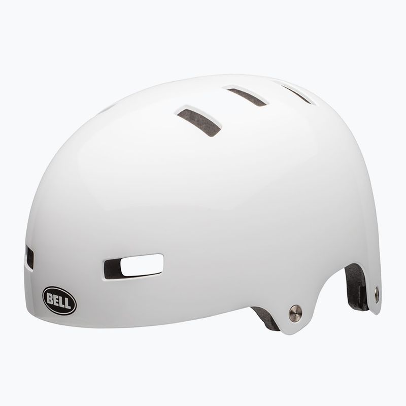 Bell Span Jr Kinderhelm glänzend weiß
