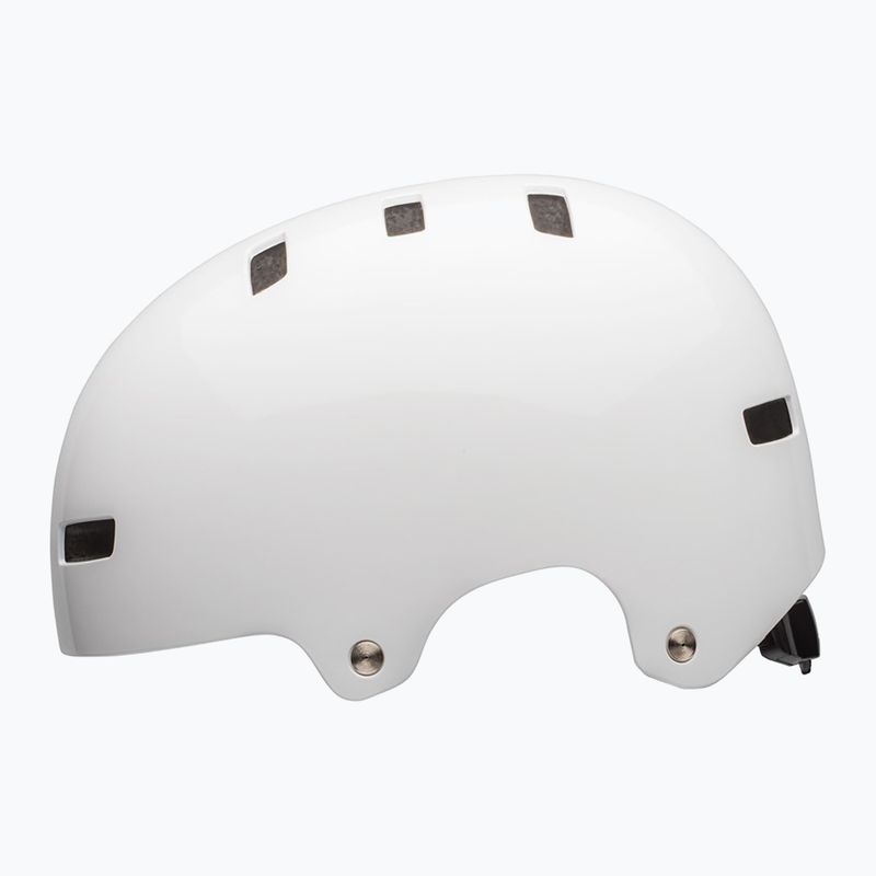 Bell Span Jr Kinderhelm glänzend weiß 2