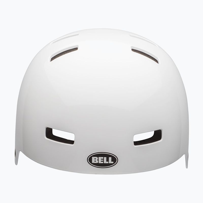 Bell Span Jr Kinderhelm glänzend weiß 3