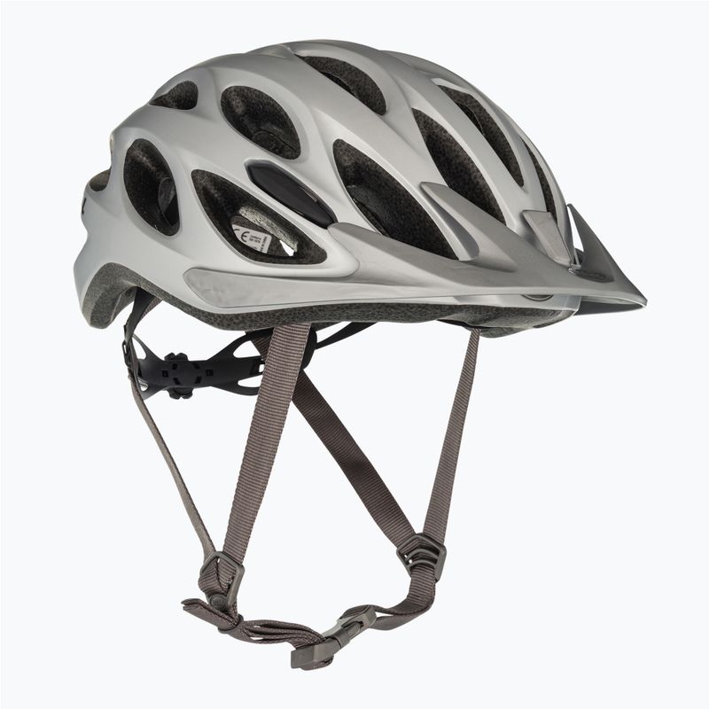 Bell Charger mattes Titanium Silber Fahrradhelm
