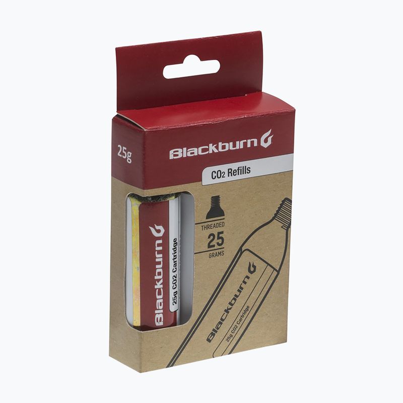 Blackburn Cartridges 25g Gaskartuschen für Fahrradpumpe 3 Stk.