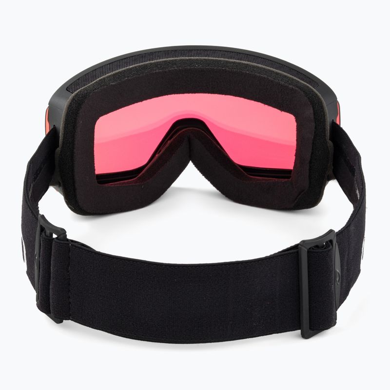 Giro Axis schwarz Wortmarke/Smaragd/Infrarot Skibrille 4