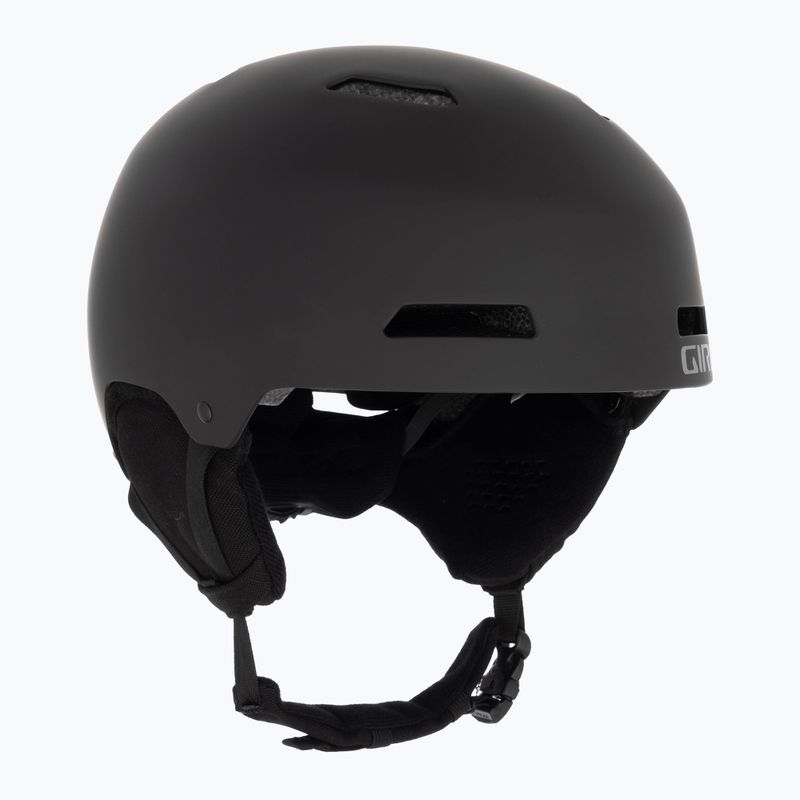 Skihelm Giro Ledge FS mattschwarz