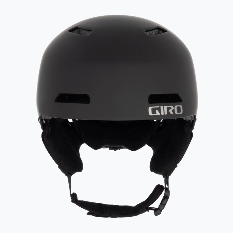 Skihelm Giro Ledge FS mattschwarz 2