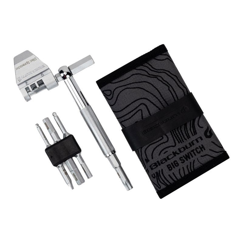 Blackburn Big Switch Multi Tool 15-Funktions-Fahrrad-Schlüssel Silber BBN-7097804