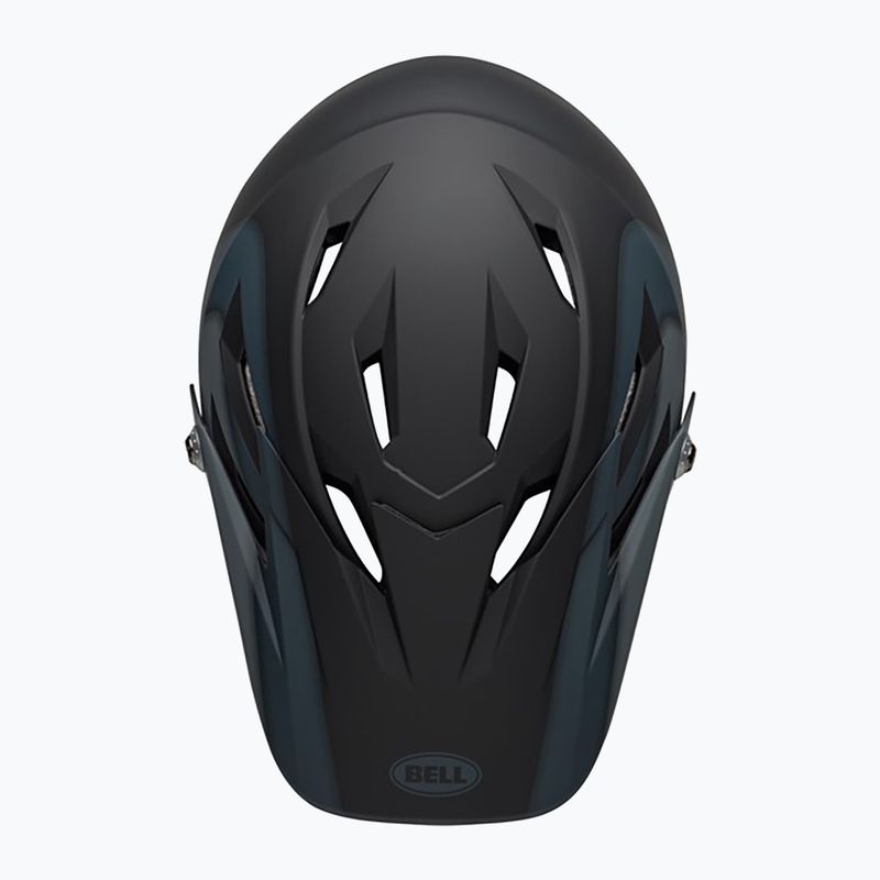 Bell Sanction mattschwarzer Fahrradhelm 4