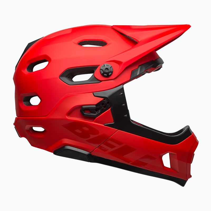 Bell FF Super DH MIPS Spherical matt glänzend karminrot/schwarz Fahrradhelm 2