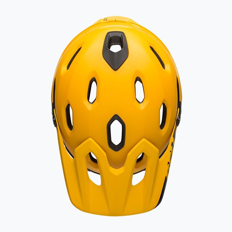 Fahrradhelm Bell FF Super DH MIPS Spherical matt glänzend gelb/schwarz 5