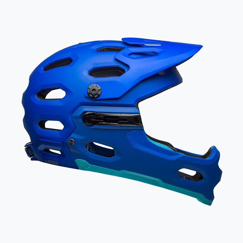 Bell Full Face Super 3R MIPS matte blau hell/blau Fahrradhelm 2