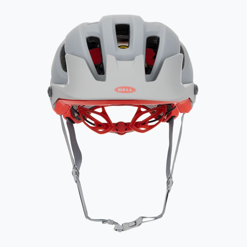 Fahrradhelm Bell 4Forty Integrated MIPS matt glänzend grau/karminrot 2