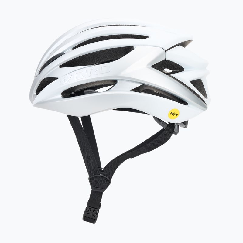 Giro Syntax Integrated MIPS matt weiß/silber Fahrradhelm 3