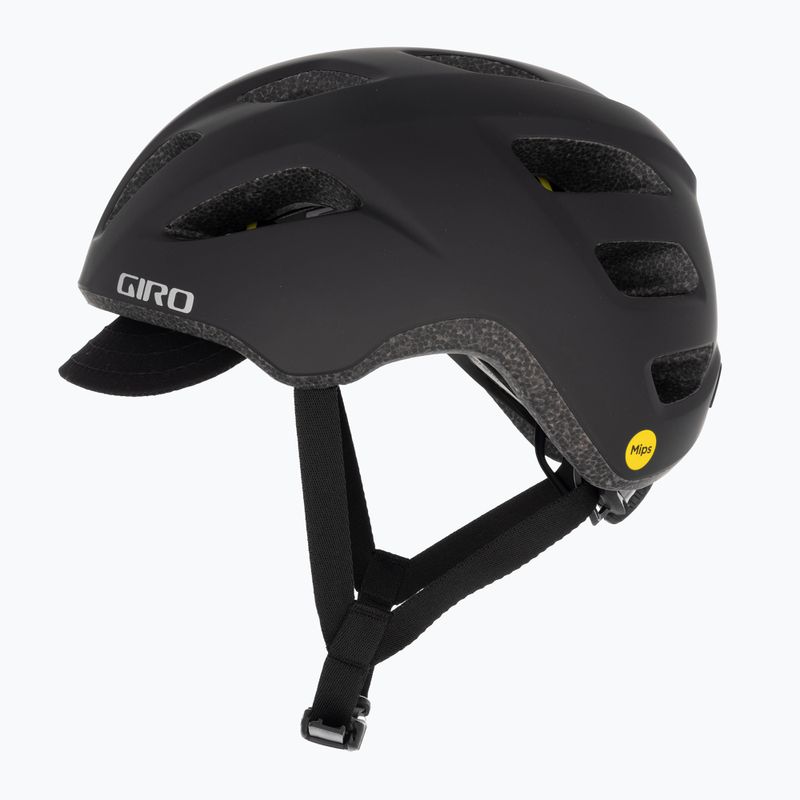 Giro Trella Integrated MIPS Fahrradhelm matt schwarz silber 5