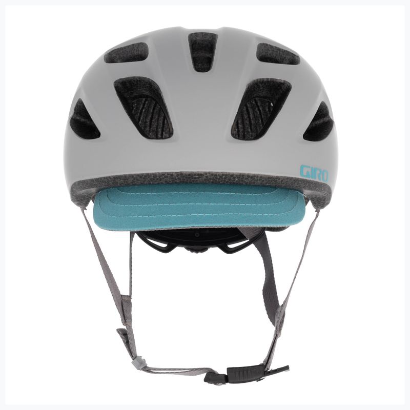 Giro Trella matt grau dunkel teal Fahrradhelm 2