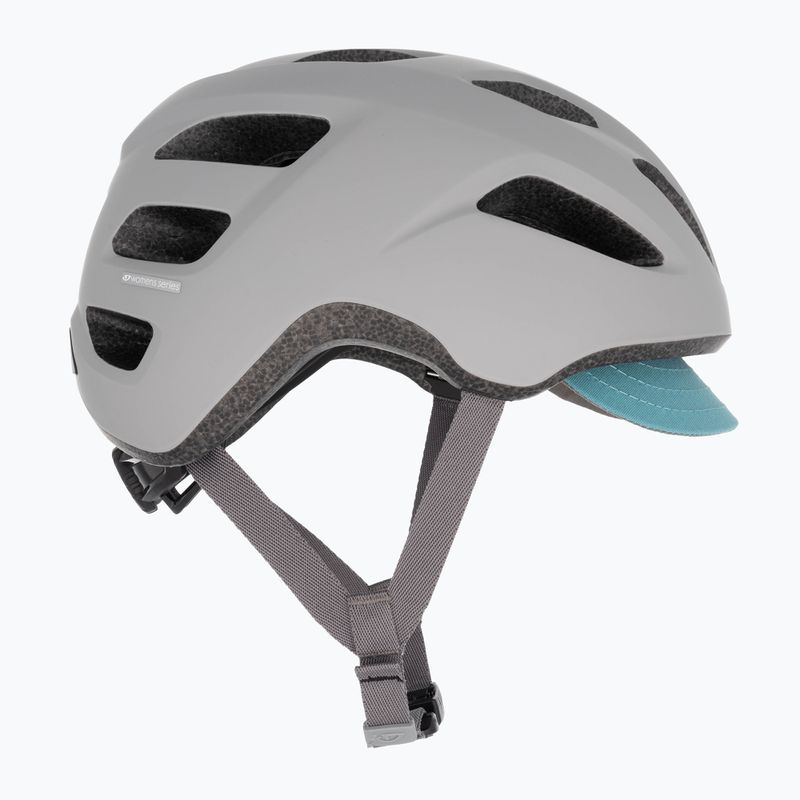 Giro Trella matt grau dunkel teal Fahrradhelm 4