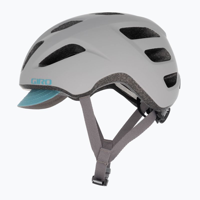 Giro Trella matt grau dunkel teal Fahrradhelm 5