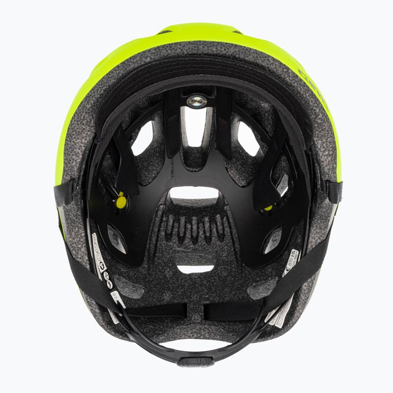 Giro Cormick Integrated MIPS Fahrradhelm mattes Highlight gelb schwarz 6