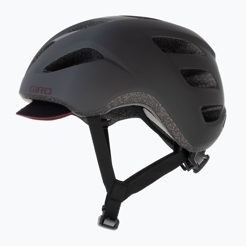 Giro Fahrradhelm Cormick matt grau kastanienbraun 5