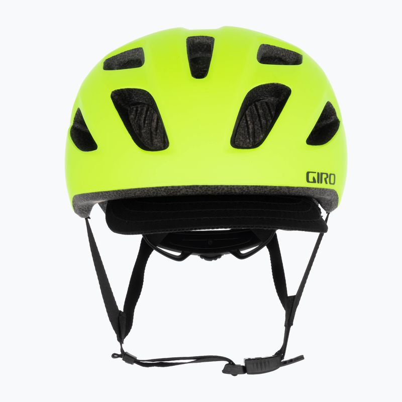 Giro Fahrradhelm Cormick mattes Highlight gelb schwarz 2