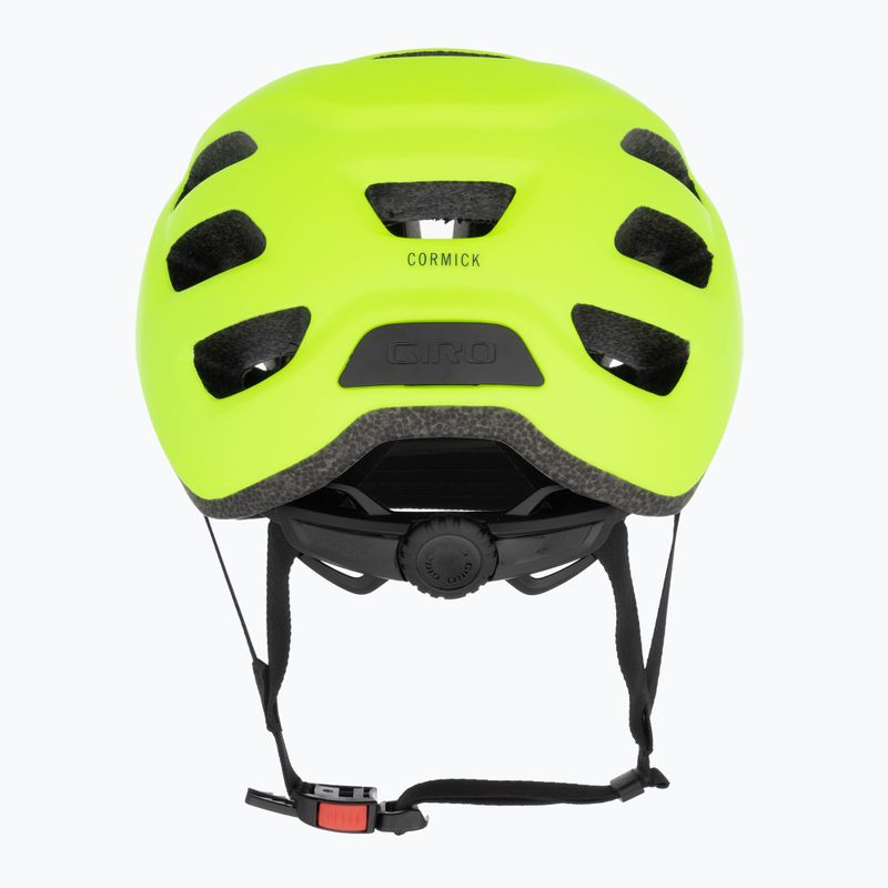 Giro Fahrradhelm Cormick mattes Highlight gelb schwarz 3