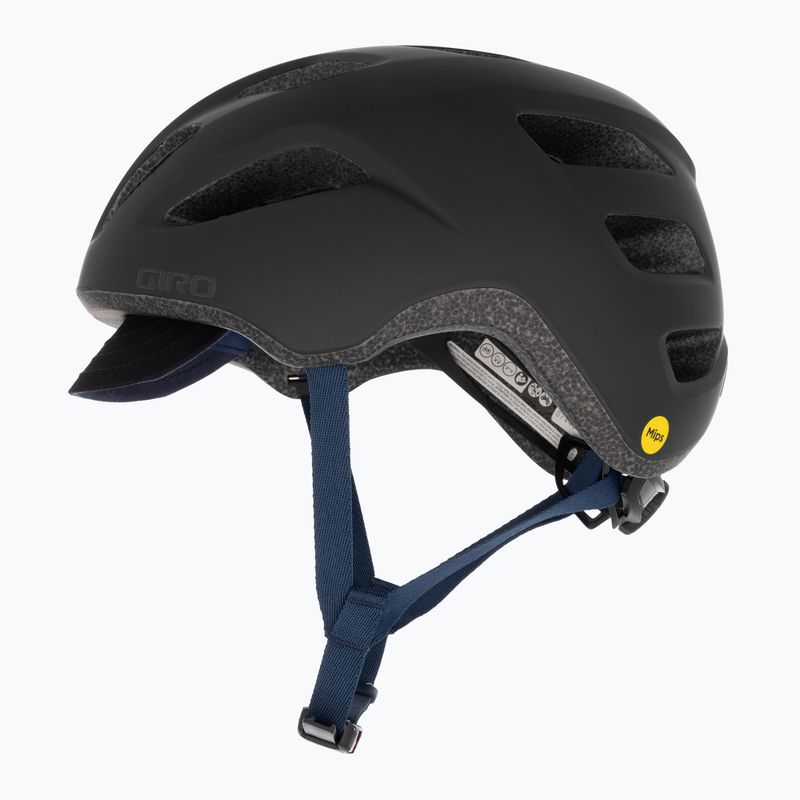 Giro Cormick Integrated MIPS XL Fahrradhelm mattschwarz/dunkelblau 5