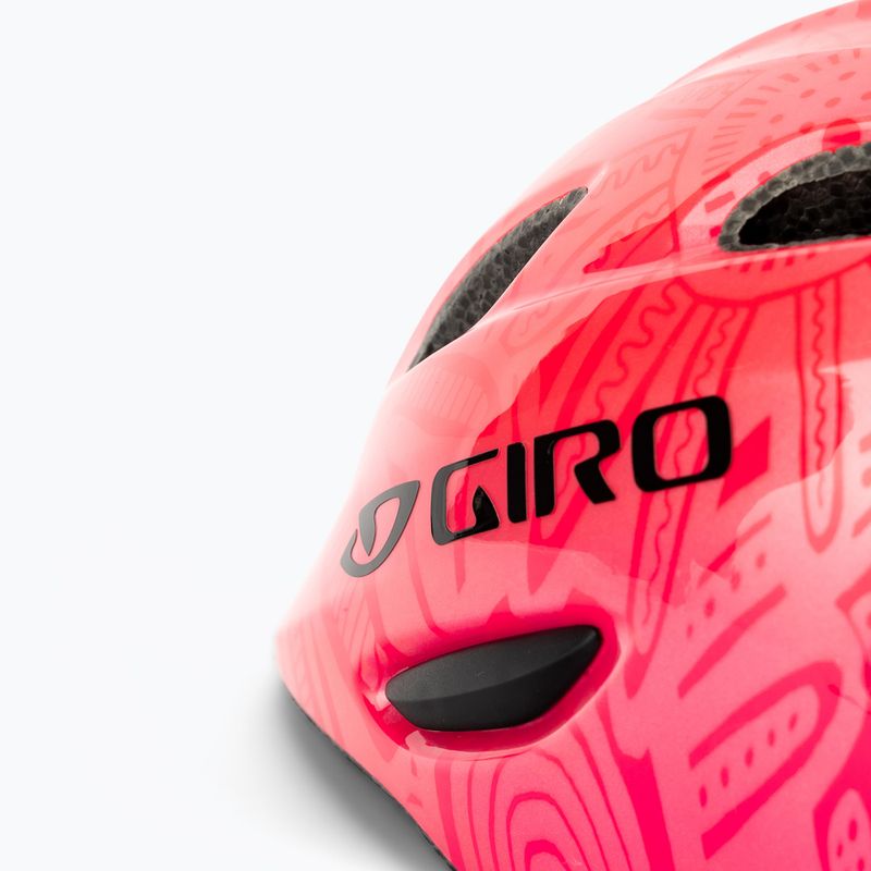 Kinderfahrradhelm Giro Scamp rosa GR-7100496 7