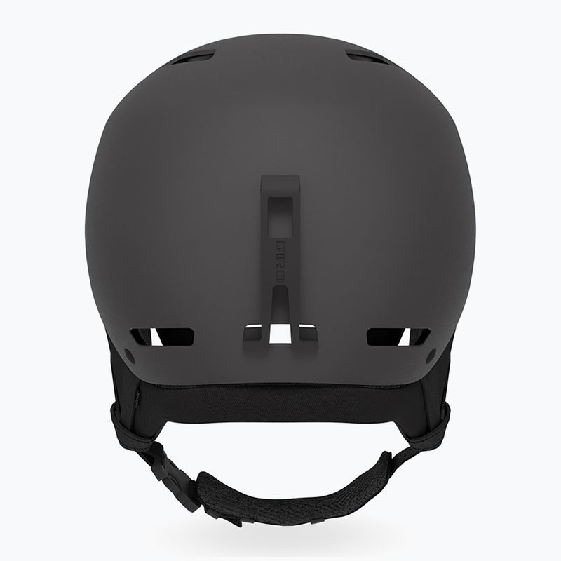 Skihelm Giro Ledge FS mattem Graphit 4